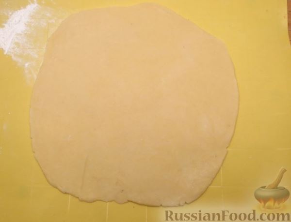 Песочный пирог "Мазурек" со сливовым повидлом