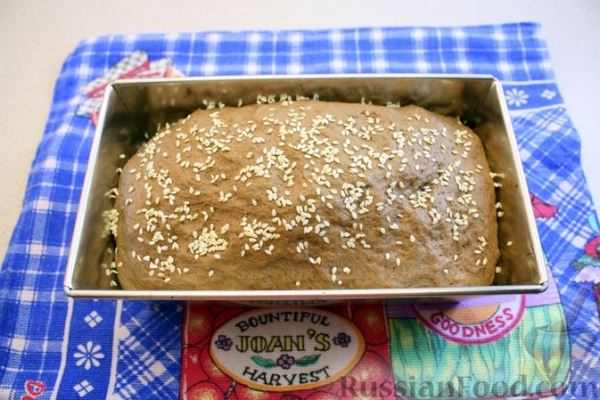 Пшенично-ржаной хлеб с какао, корицей и мёдом